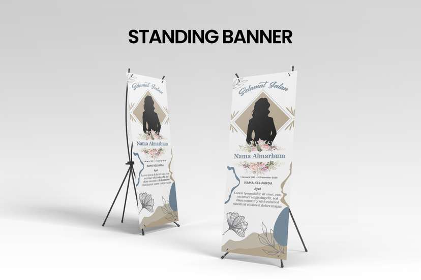 Standing Banner Duka - Image 1