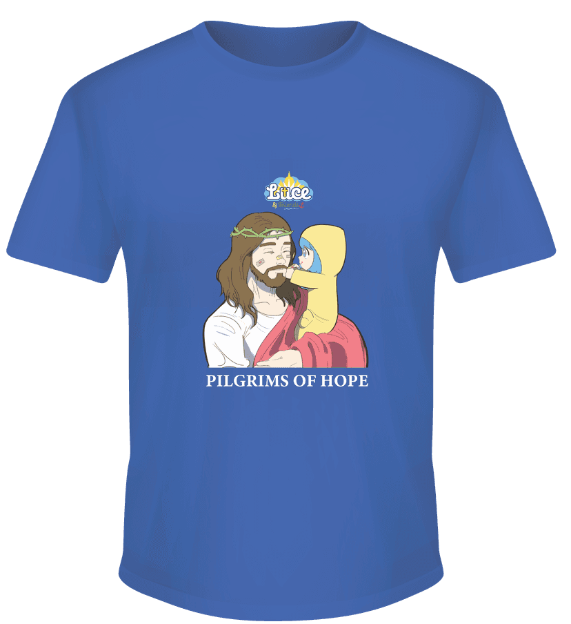 Kaos Luce dan Yesus Maskot Yubileum  - Image 1