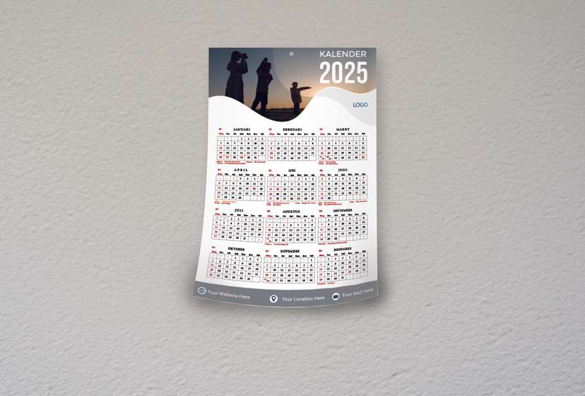 Kalender Tahun 2025 - Image 1