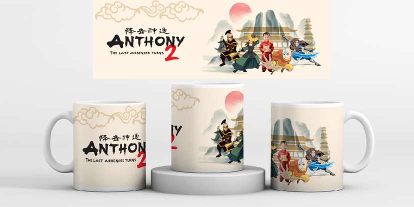 Mug Souvenir Ultah Tema Avatar The Last Airbender - Image 1