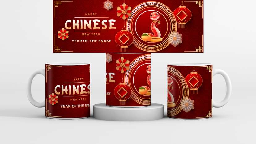 Mug Souvenir Hampers Imlek 2025 - Image 1