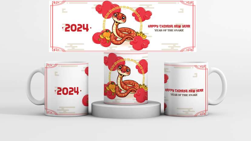 Mug Souvenir Hampers Imlek 2025 - Image 1