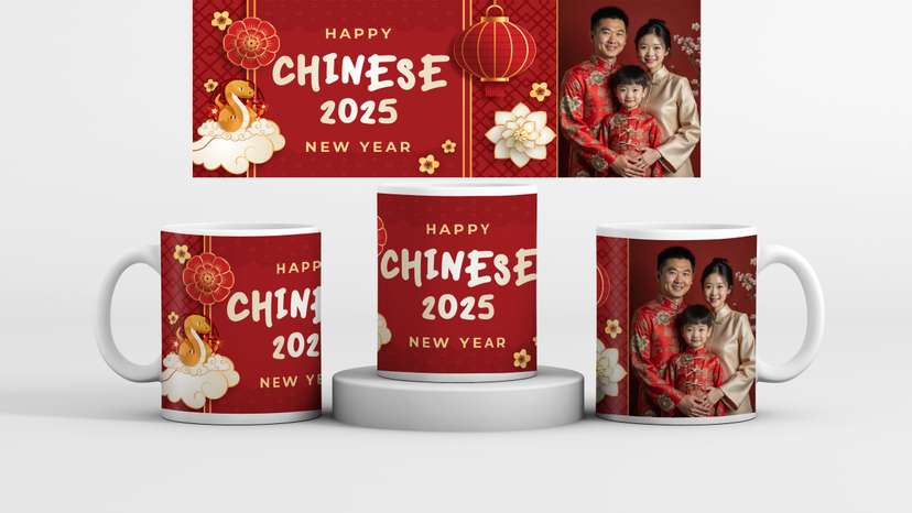 Mug Souvenir Hampers Imlek 2025 - Image 1
