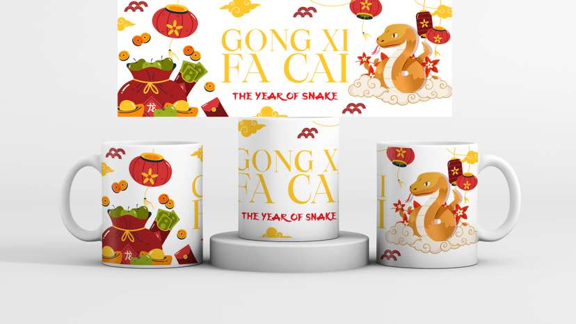 Mug Souvenir Hampers Imlek 2025 - Image 1