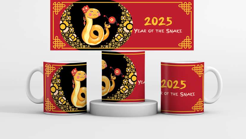 Mug Souvenir Hampers Imlek 2025 - Image 1