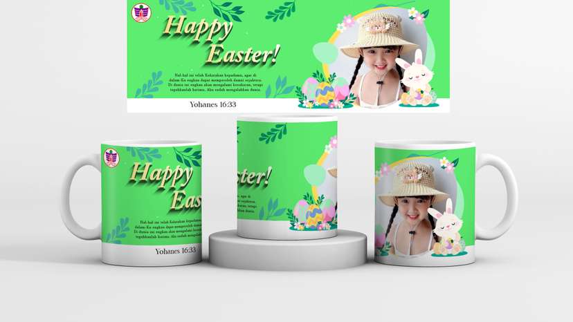 Mug Hampers Souvenir Paskah - Image 1