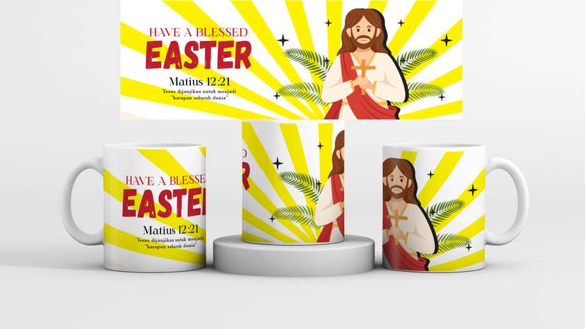 Mug Hampers Souvenir Paskah - Image 1