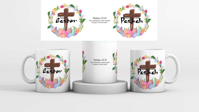 Mug Hampers Souvenir Paskah - Image 1