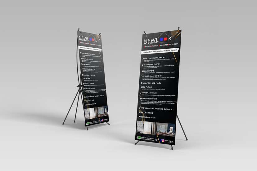 X Banner produk toko - Image 1