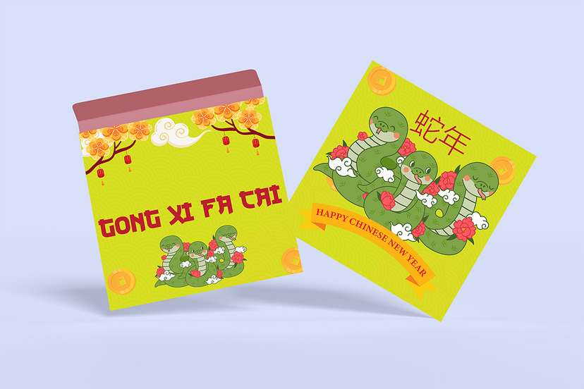 Angpao Imlek Shio Ular - Image 1