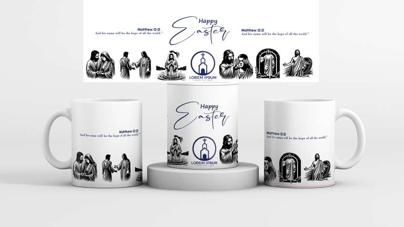 Mug Hampers Souvenir Paskah - Image 1