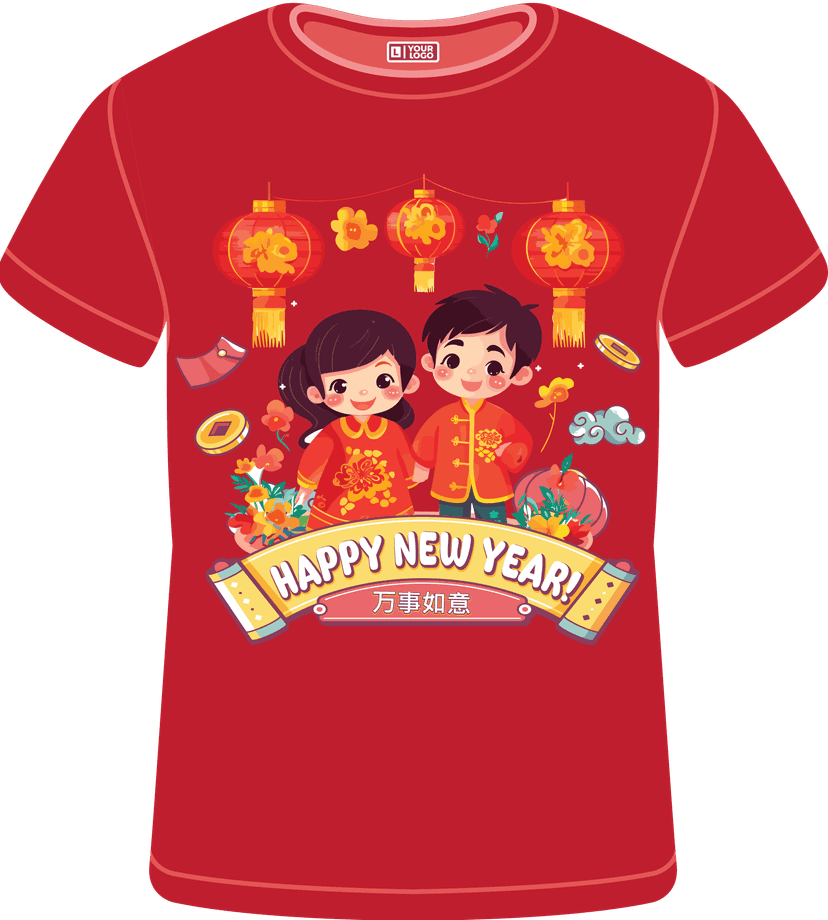 Baju Kaos Tema Imlek - Image 1