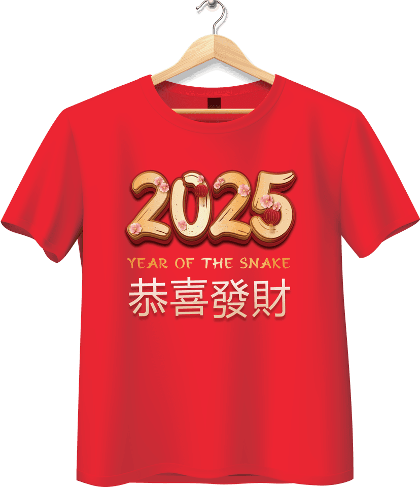 Baju Kaos Tema Imlek - Image 1