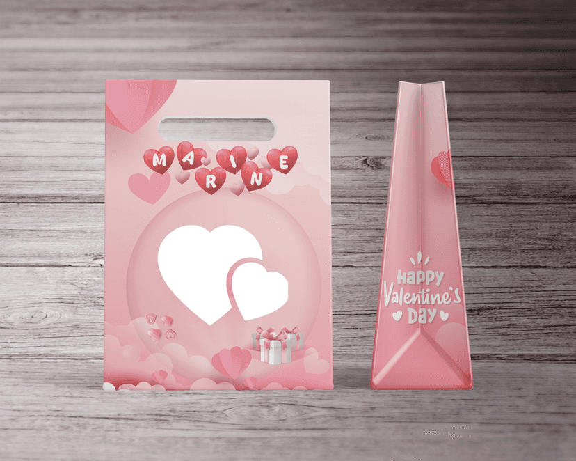 Paper Bag Valentine - Image 1