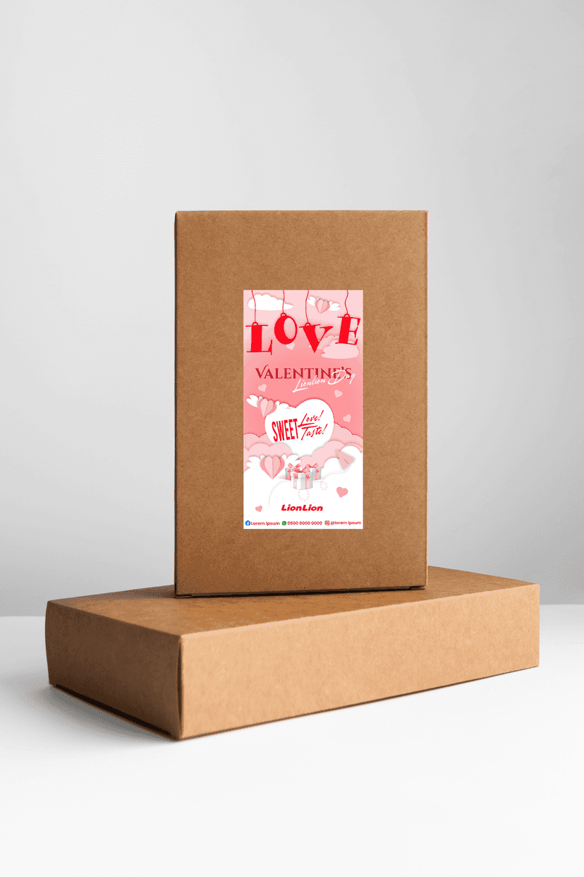 Kartu  dan Sticker Valentine - Image 1