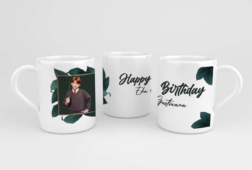 DESIGN MUG ULANG TAHUN MINIMALIST - Image 1