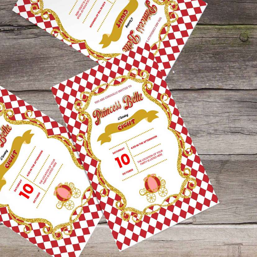 Undangan Ulang Tahun Perempuan - Image 1