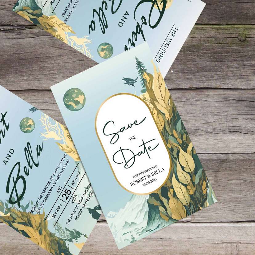 Undangan Wedding  - Image 1