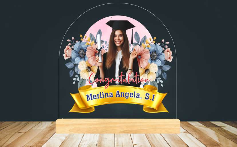 Dream LED Acrylic Wisuda - Image 1