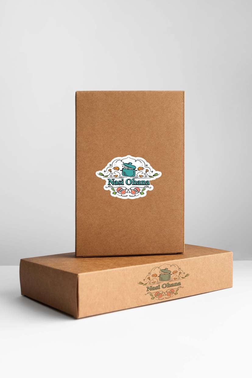 Sticker UMKM Nasi Ohana - Image 1