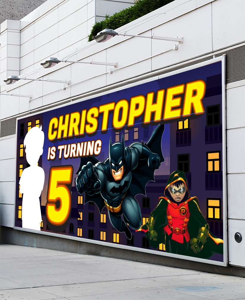 Baliho Ulang Tahun anak laki-laki - Image 1