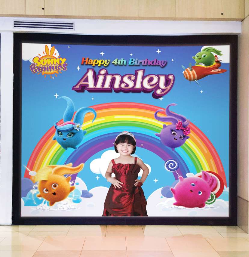 Baliho Ulang Tahun Anak Perempuan - Image 1