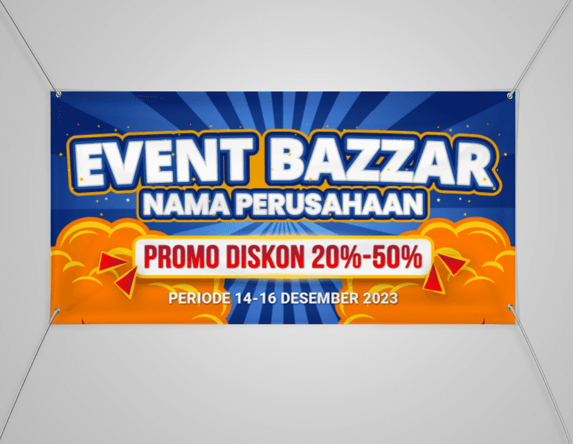 Spanduk Jualan Bazzar - Image 1