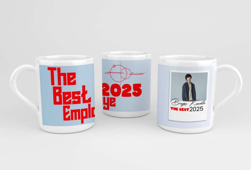 Design Mug The Best Employee 2025 - Image 1