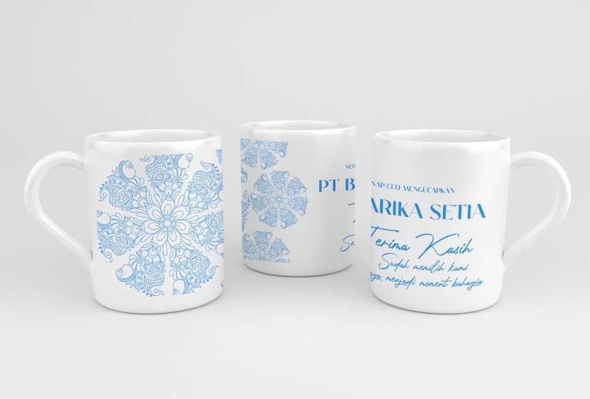 Desain Mug Merchandise Perusahaan - Image 1