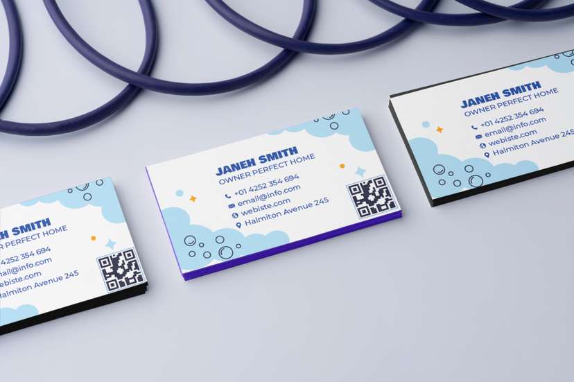 Kartu Nama Laundry 2 Sisi - Image 2