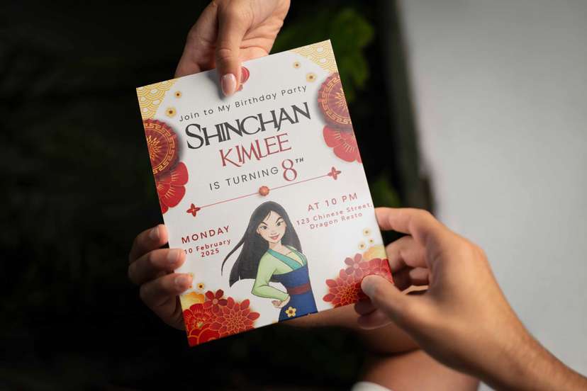 Undangan Ulang Tahun Anak Perempuan - Image 1