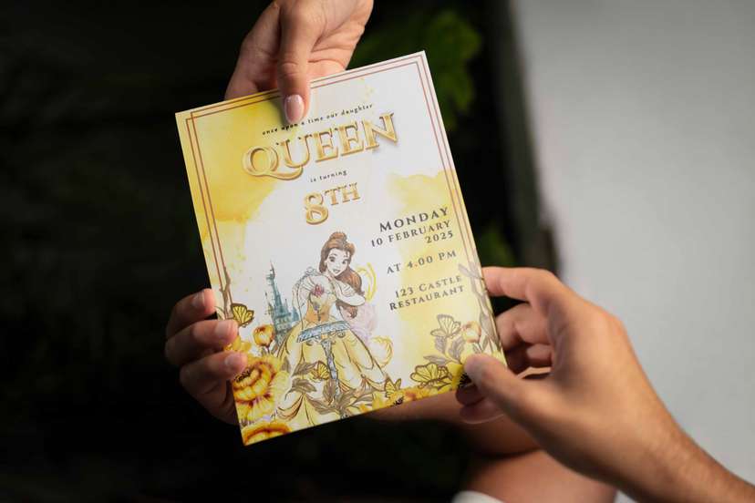 Undangan Ulang Tahun Anak Perempuan - Image 1