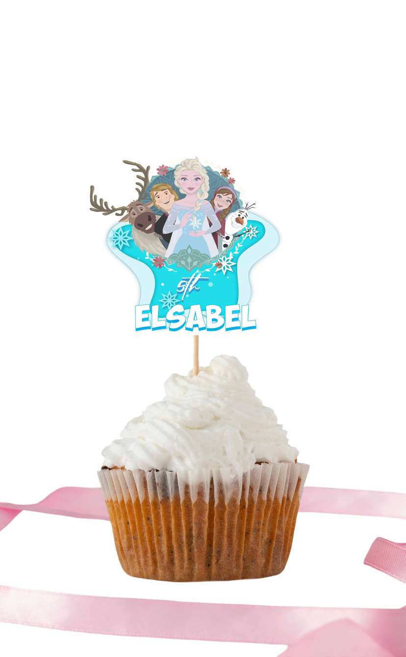 Topper Cake Tema Princess - Image 1