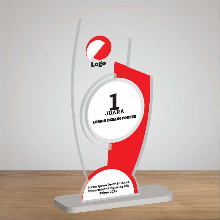 Plakat Penghargaan Akrilik Custom - Image 1