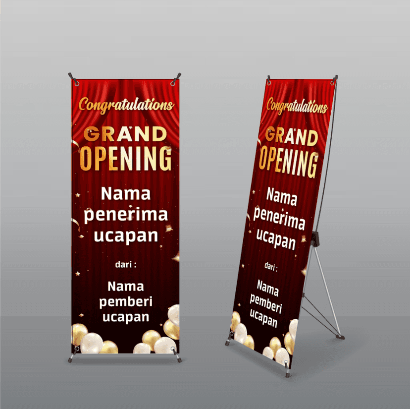 X Banner Grand Opening - Image 1