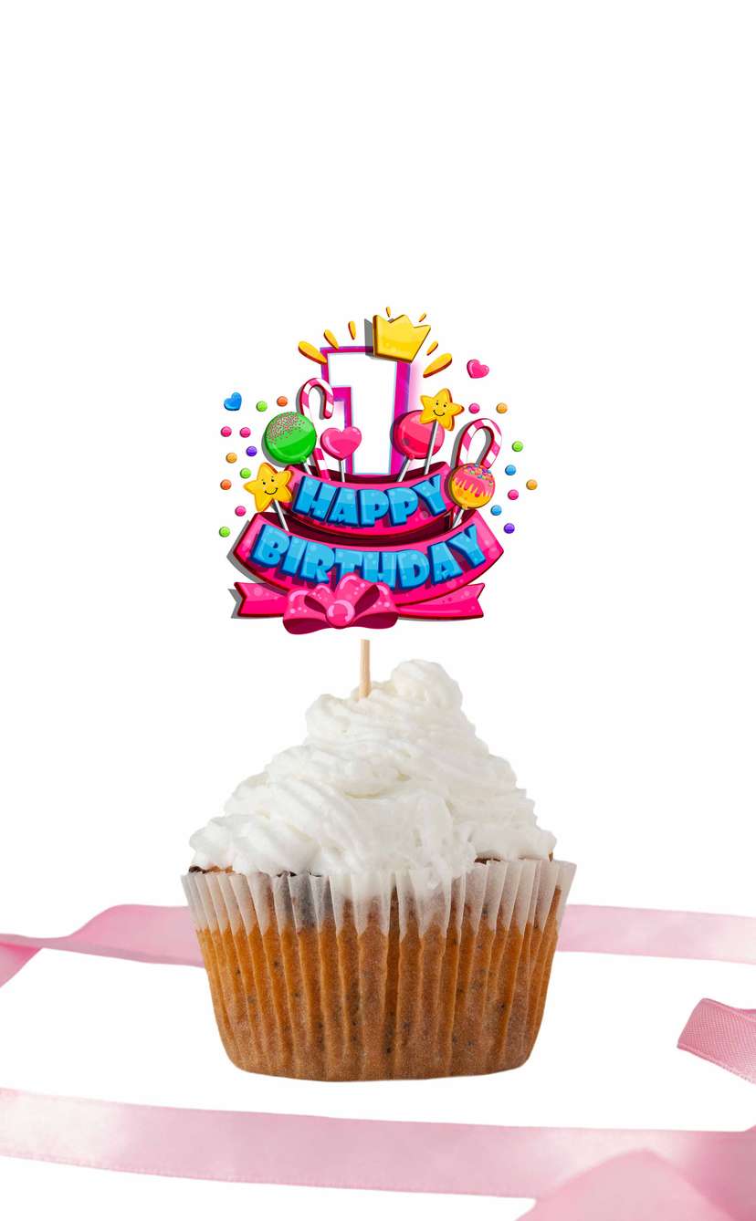 Topper Ulang Tahun Perempuan  - Image 1