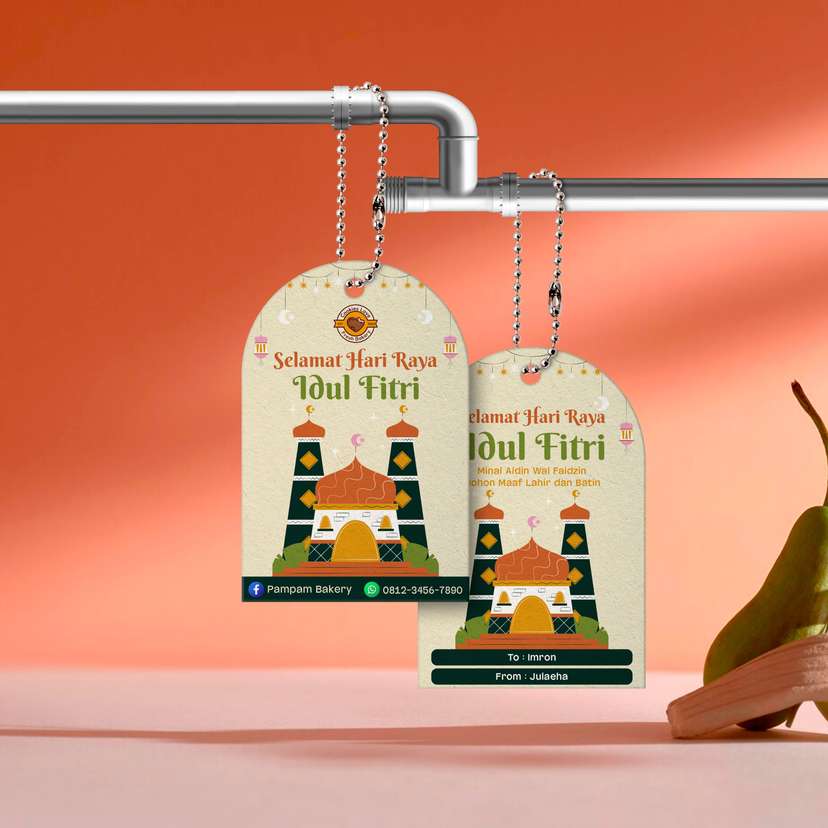 Hang Tag Idul Fitri Masjid - Image 1
