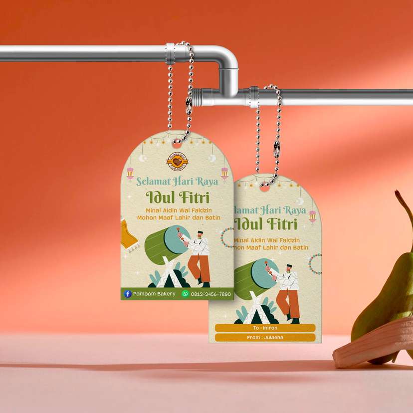 Hang Tag Idul Fitri Bedug - Image 1