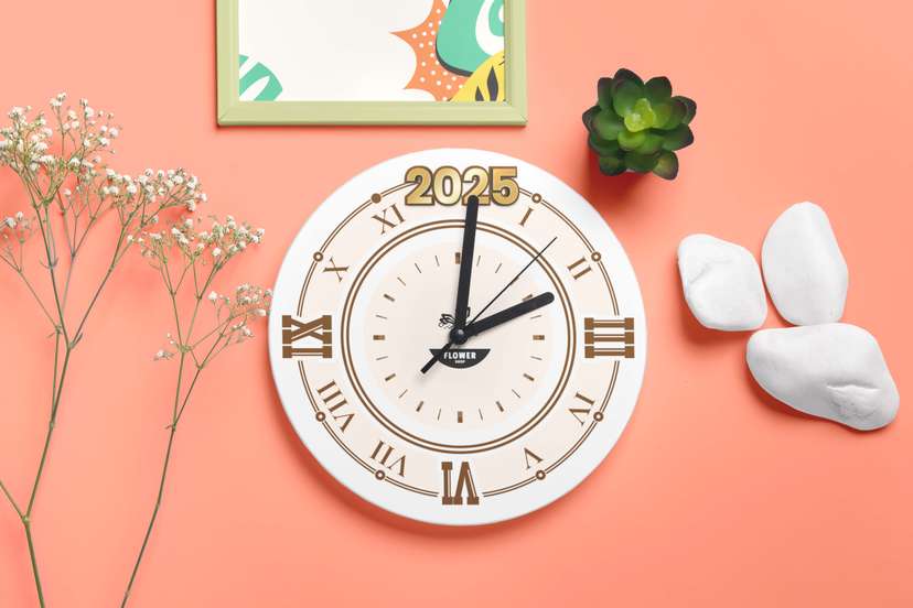 Jam Dinding Tahun - Image 1