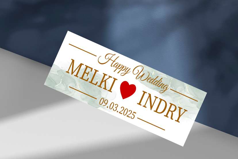 Wedding Plat Bercak Hijau - Image 1