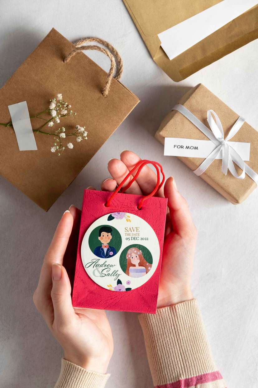 Hang Tag dan Sticker Souvenir Wedding - Image 2