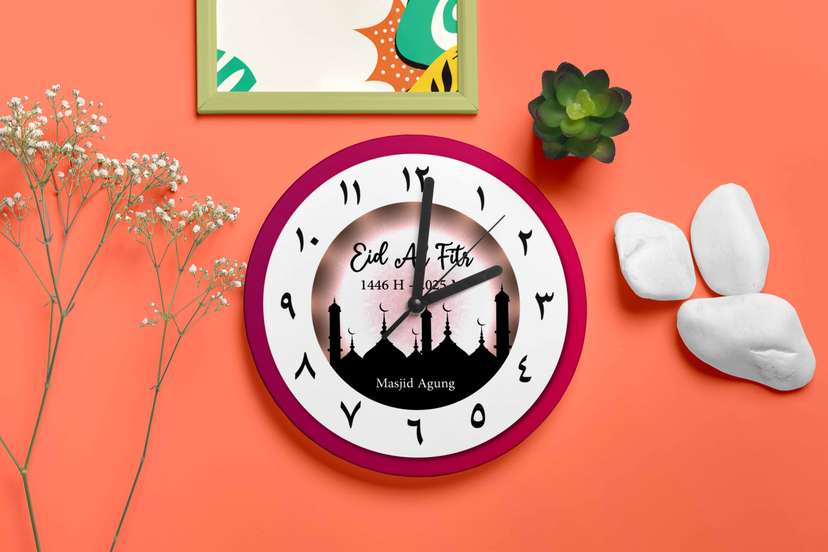 Jam Dinding Tema Islami - Image 1