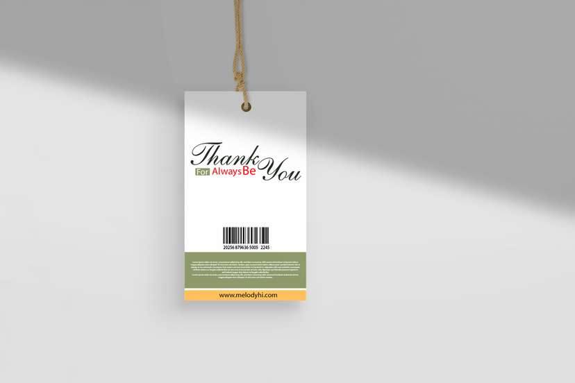 Hangtag Label Baju - Image 1