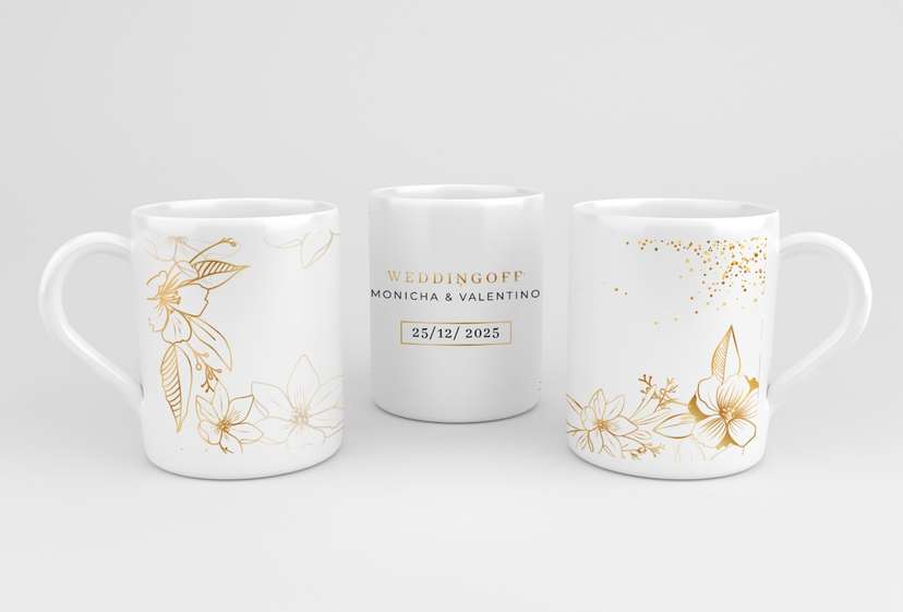 Design Mug Wedding Minimalist - Image 1