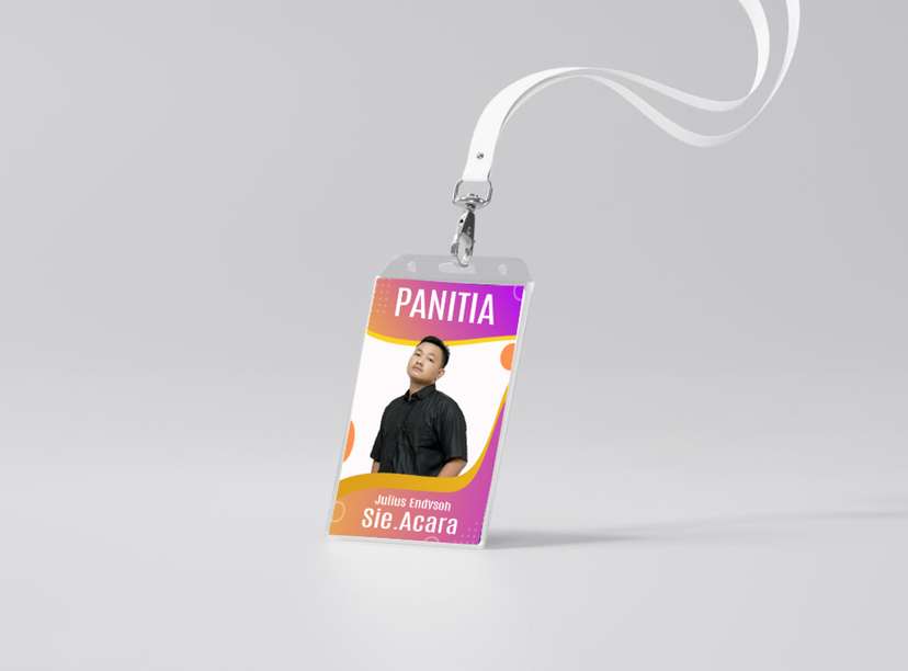 Idcard Panitia Ungu - Image 1