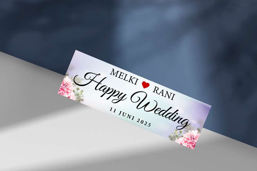 Wedding Plate Ungu - Image 1