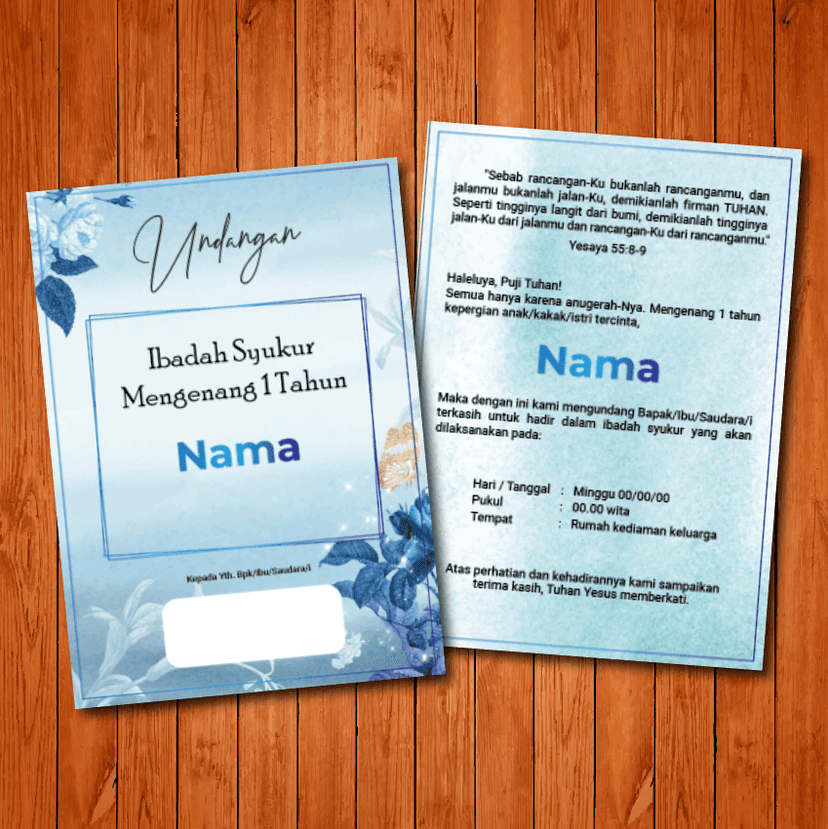 Undangan Duka Cita - Image 1