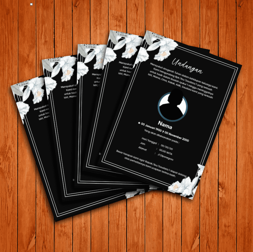 Undangan Duka Cita - Image 1