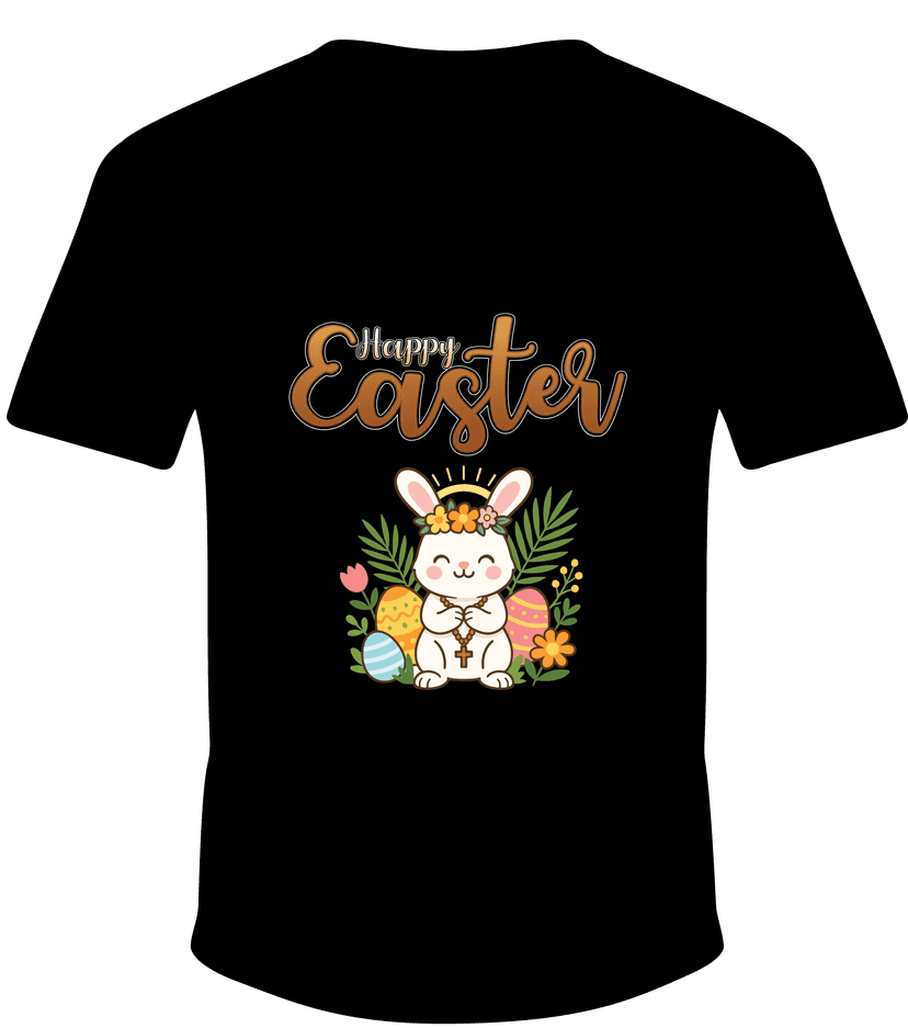 Kaos Kelinci Paskah - Image 1