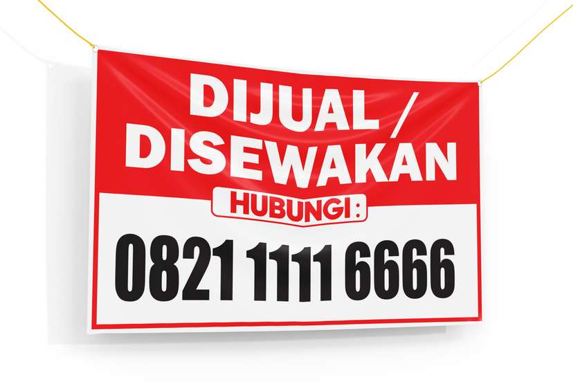 Banner Informasi Tempat Dijual/Disewakan - Image 1